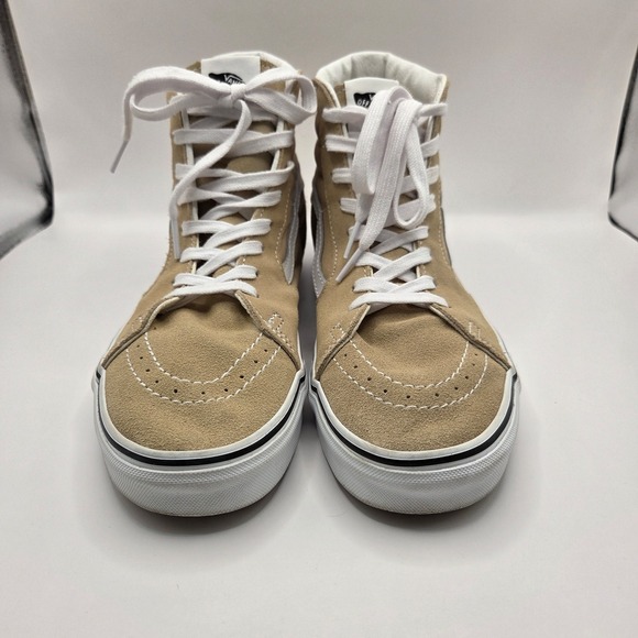 Vans Other - Vans Sk8-Hi Taos‎ Taupe Men's 8.5 Women's 10 Suede Skate Tan